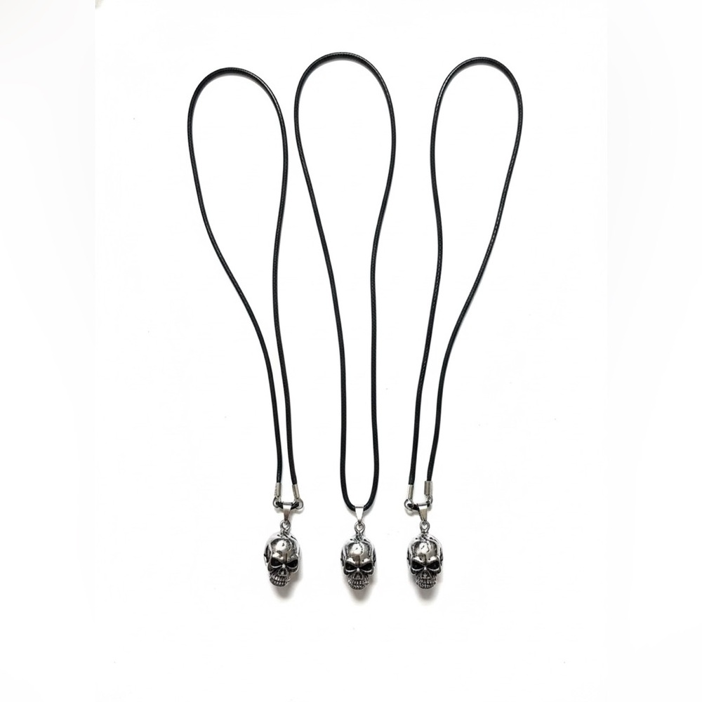 Skull Pendant Necklaces - for Halloween or any outfit